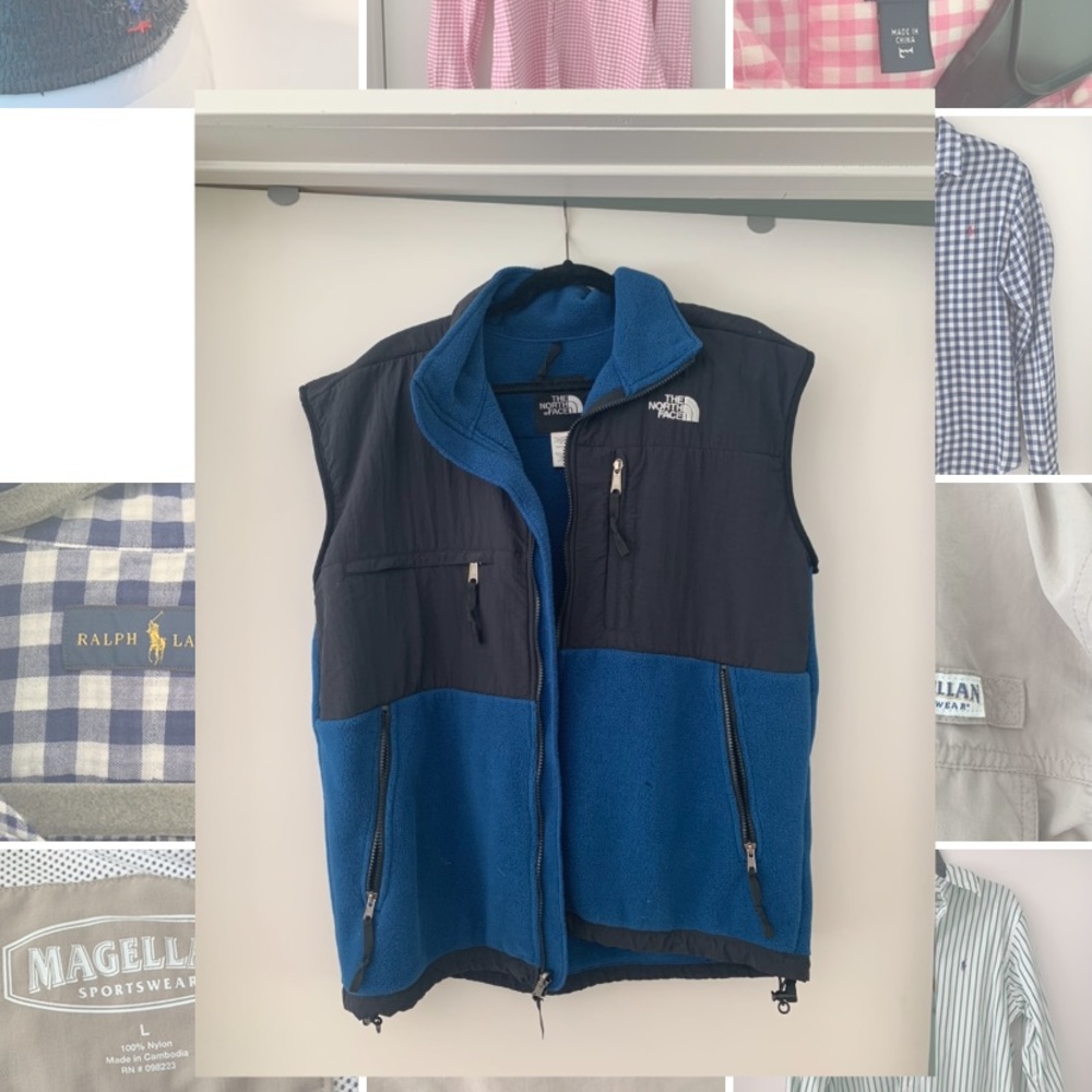 North face vest